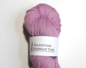 Lilac Purple Chunky Merino Wool Yarn 100g 29