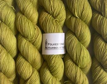 Absinthe Green Merino Blend Sock Wool Yarn #19