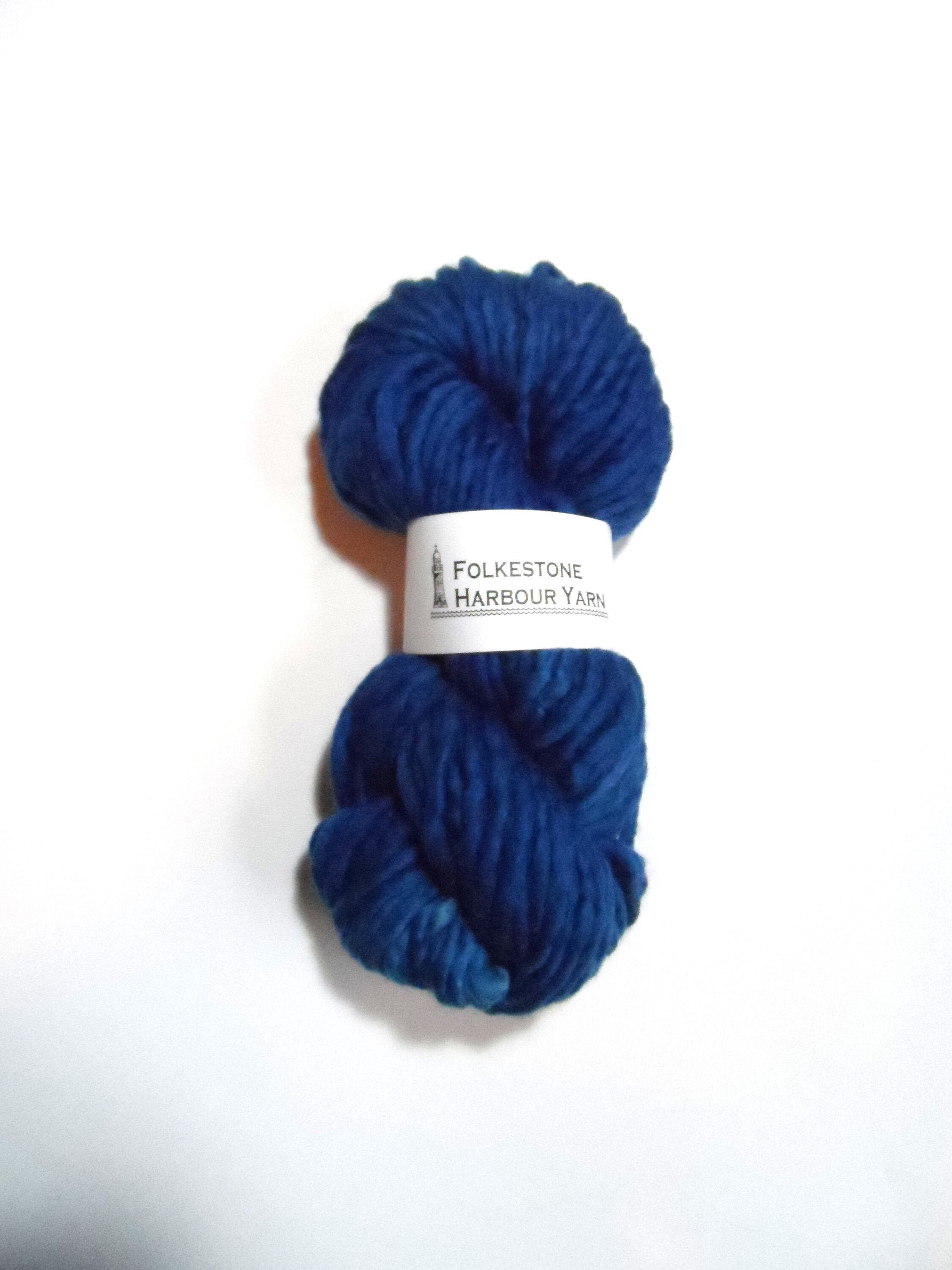 Baby Blue Super Chunky Yarn. Cheeky Chunky Yarn by Wool Couture