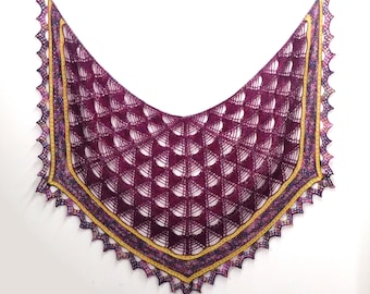 Arrowhead Shawl      Crochet Pattern      Digital Download