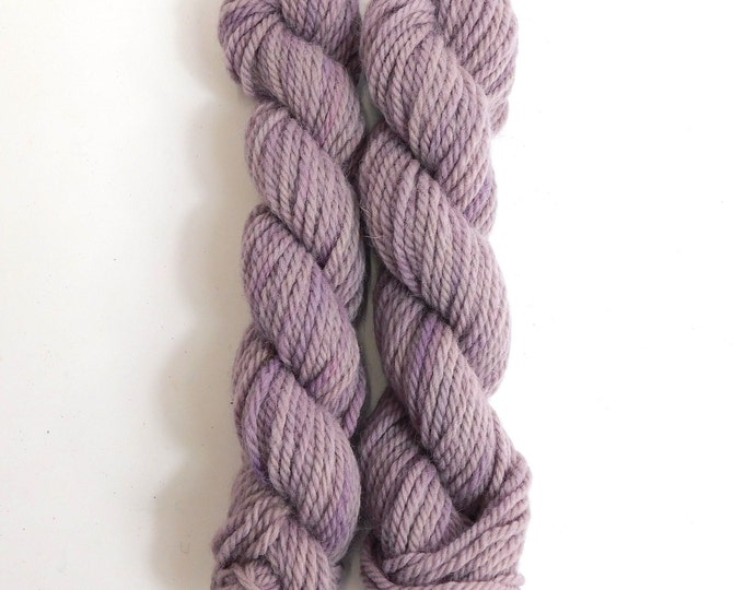 Lilac Logwood Cheviot Chunky Yarn 50g