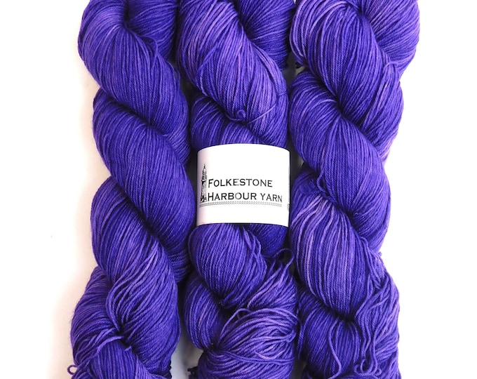 Malicious Purple Merino Blend Sock Wool Yarn