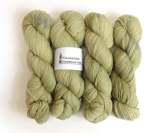 Cliffe Chalky Grey Kent Romney DK Weight Yarn 100g Skein