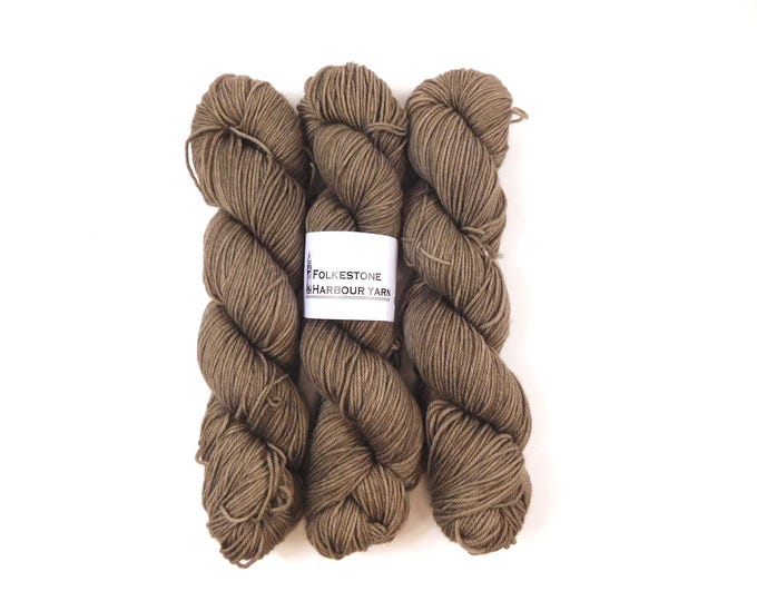 Moose Brown Merino Blend DK 100g