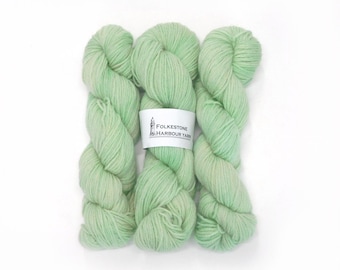 Faversham Green Kent Romney DK Weight Yarn 100g Skein
