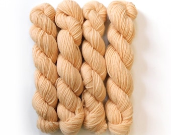 Sandalwood Peach DK Romney Wool 50g