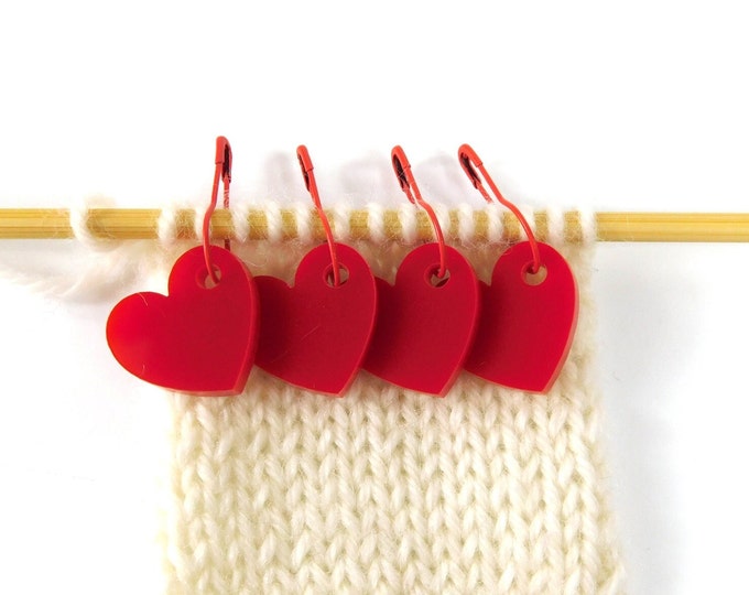 Red Heart Stitch Markers Set of 4