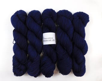 Midnight Blue Merino Blend DK 100g