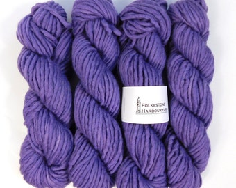 Malicious Purple Merino Super Chunky Yarn 27