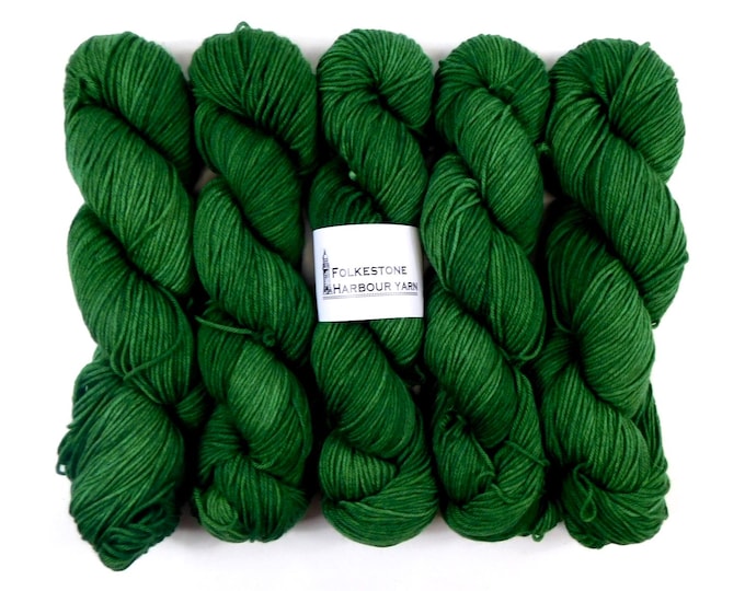 Emerald Green Merino Blend DK 100g