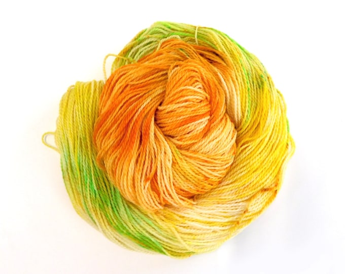 Daffodil Speckled Merino Sock Wool Yarn 100g with Bio-Nylon