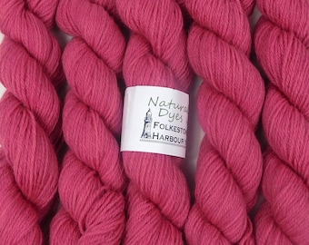 Bright Pink Cochineal #57 DK Romney 50g