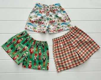 Baby Toddler Boy - Christmas Shorts