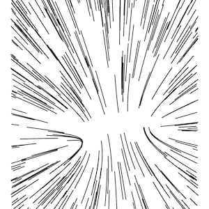 Flow Field No. 262 | Original 1/1 Pen Plotter Drawing, Hand-Plotted Radial Burst, Signed Archival Ink A3 Abstract Wall Art image 2