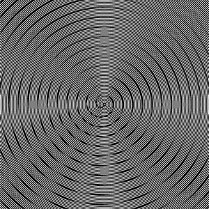 Moiré No. 957 | Original 1/1 Pen Plotter Drawing, Hand-Plotted Dense Spiral, Signed Archival Ink A3 Op Art Wall Art image 2