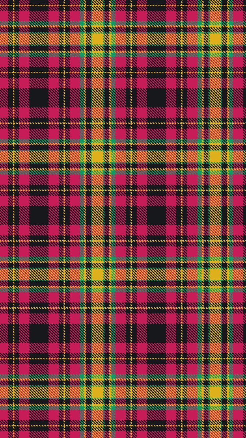 Jewel Tone Tartan Loop Pack | 10 Seamless Looping Plaid Video Backgrounds for TikTok Live, OBS, Twitch, Rich Color Stream Decor image 2