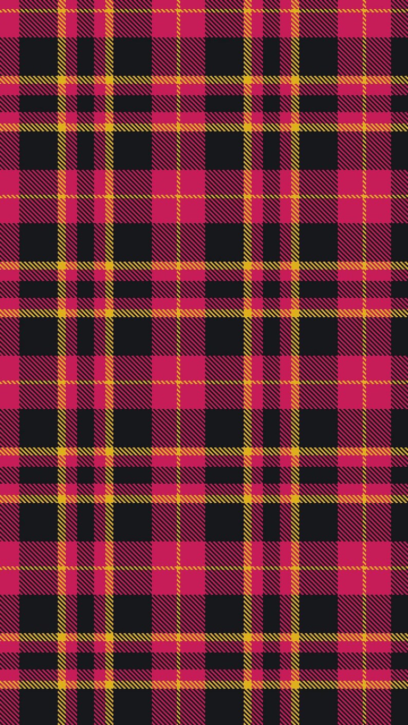 Jewel Tone Tartan Loop Pack | 10 Seamless Looping Plaid Video Backgrounds for TikTok Live, OBS, Twitch, Rich Color Stream Decor image 5