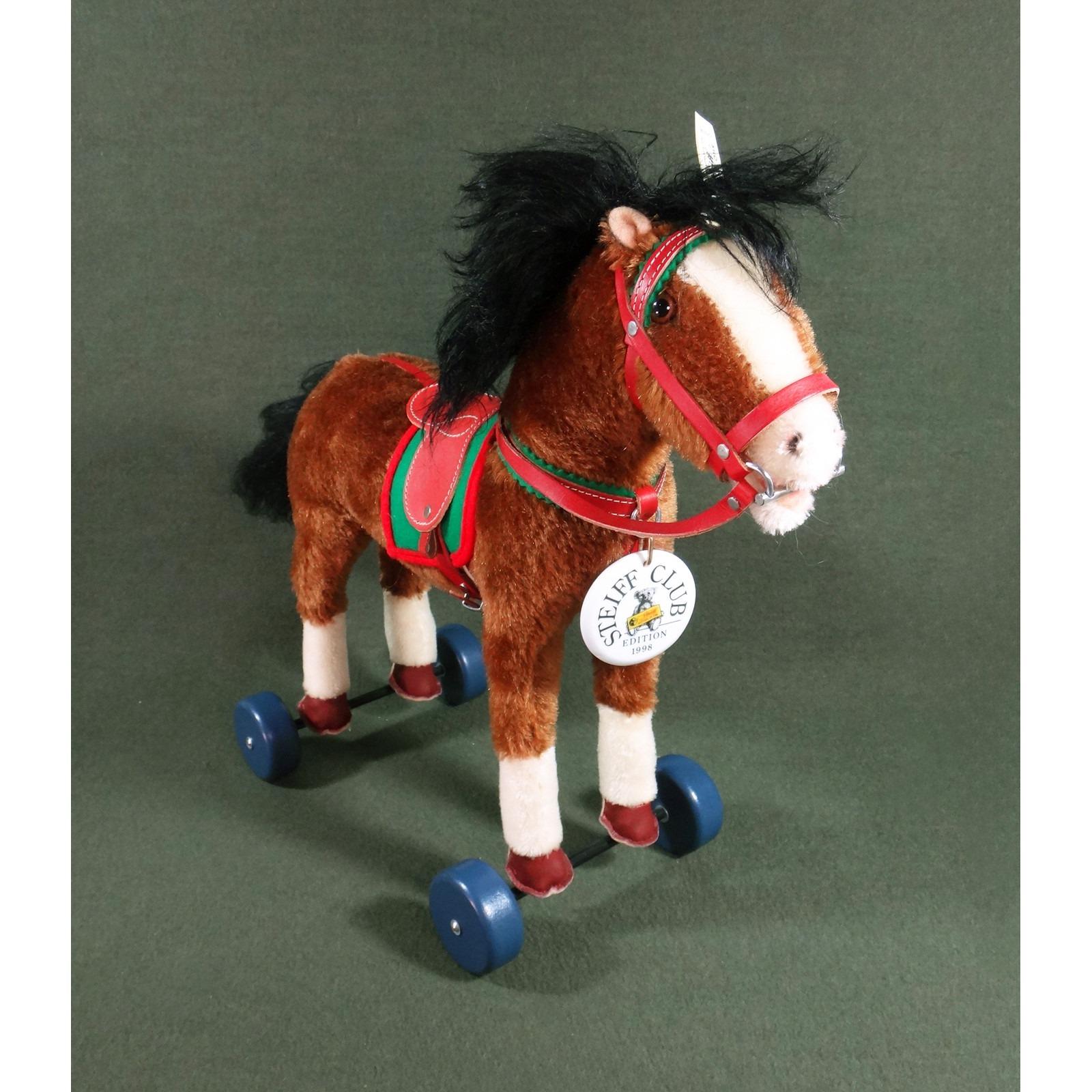 Steiff Horse on Wheels - Etsy