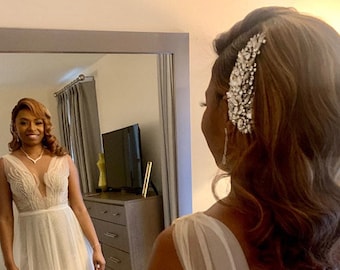bridal side comb