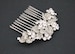Small Wedding hair comb Rhinestone Wedding comb in Side Bridal hair comb Vintage style Bridal hair piece Wedding side hair comb Rhinestone