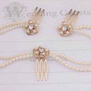 Wedding Hair Accessory,Bridal Hair Comb,Vintage Style Bridal Hair Accessory,Boho,Hair Chain,Crystal and Pearl Head chain,Wedding hair chain