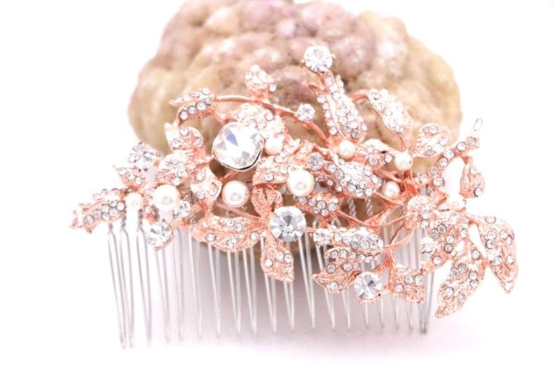 Bridal fascinators veil White birdcage veil Wedding hair comb Ivory image 5