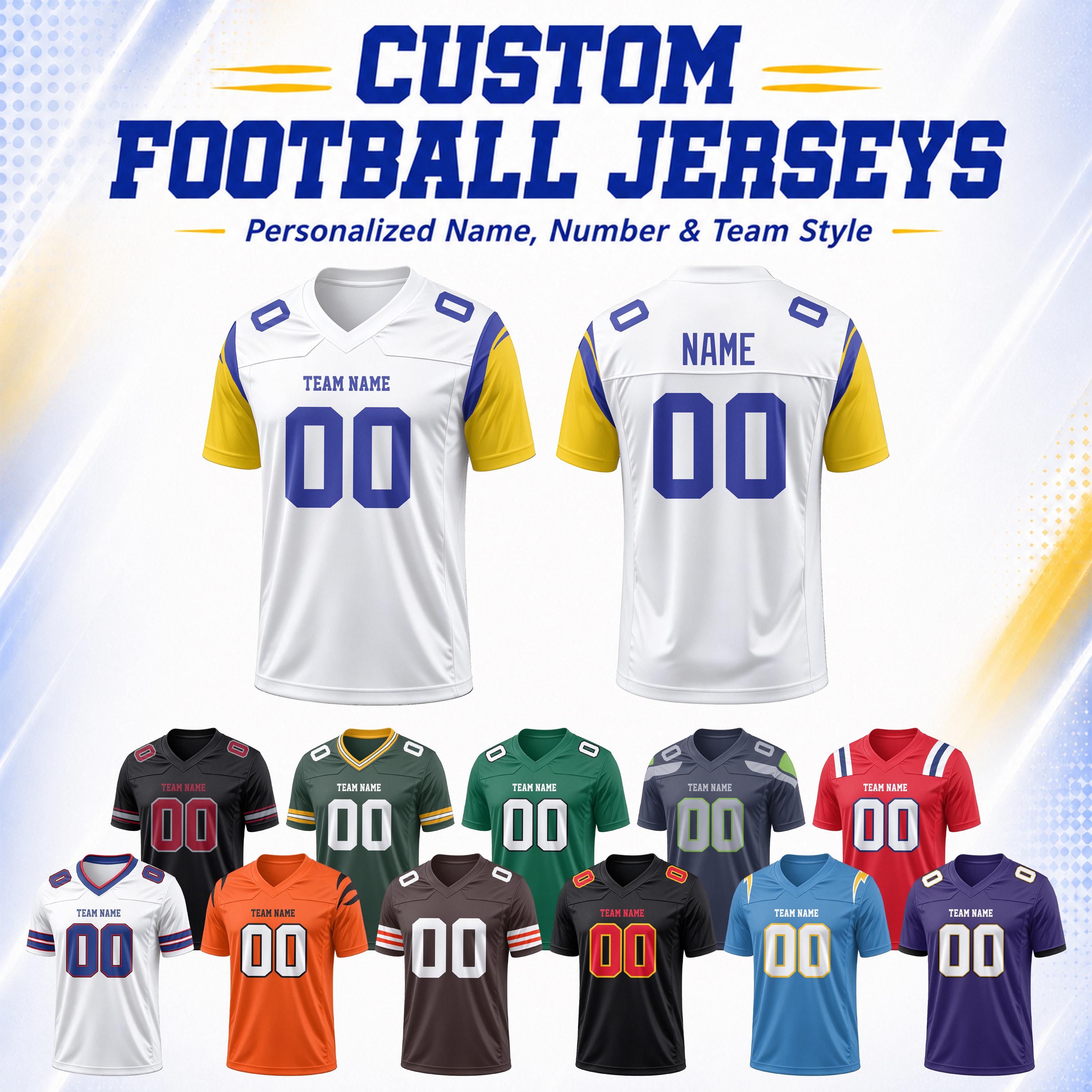 screen printed nfl jersey stitched numbers