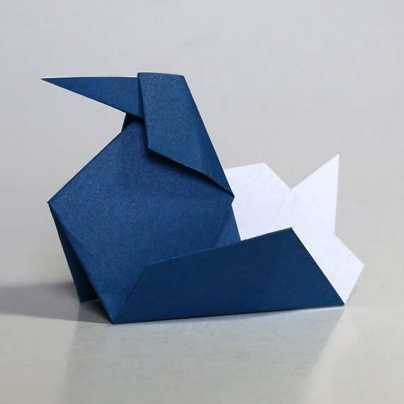 Blue Origami Paper 100 Sheets, 15cm 6 Square 