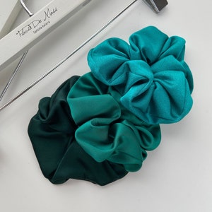 Set of 3 Scrunchies, Multi pack Scrunchies,Scrunchies, Hair Ties, Elastics, Scrunchie, Hair accessories, Scrunchy, Chouchou