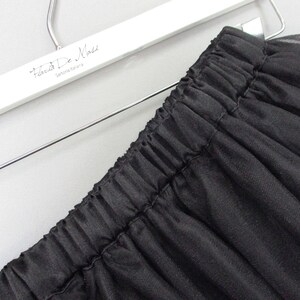 Jupe Tulle Noir, Jupe Tulle Satin Edge, Jupe Tulle Femme, Jupe Tutu, Jupe de soirée, Jupe de demoiselle dhonneur image 5