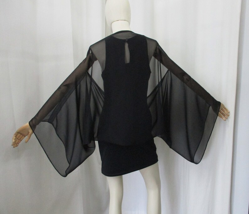 shrug shawl with sleeves