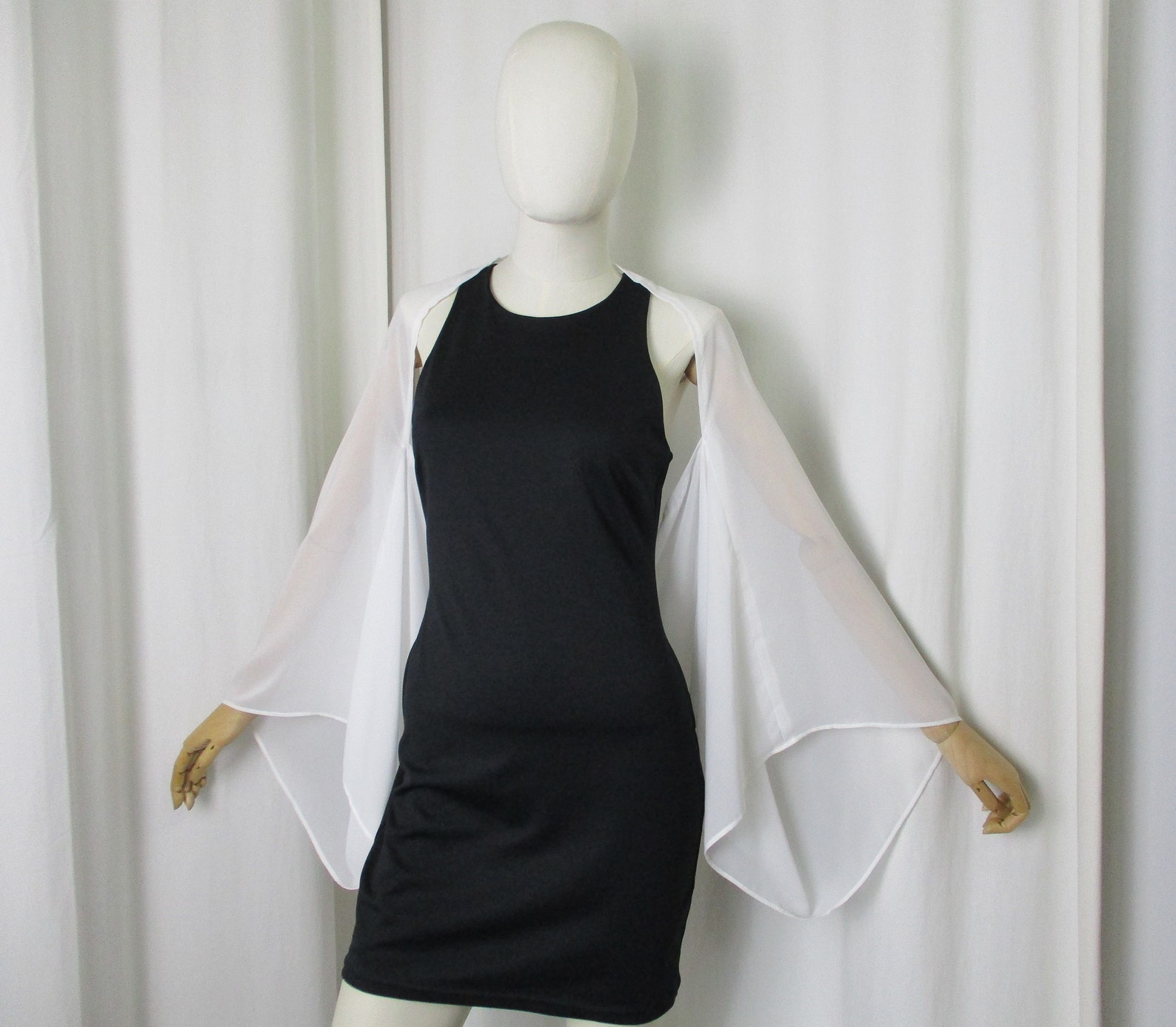 shrug shawl with sleeves