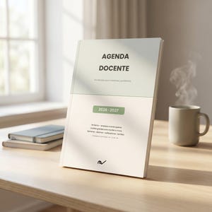 Agenda Docente 2026 2027 Imprimible | Planificador Maestra Sin Fecha, Cuaderno del Profesor PDF, Teacher Planner Español A4 A5 Carta