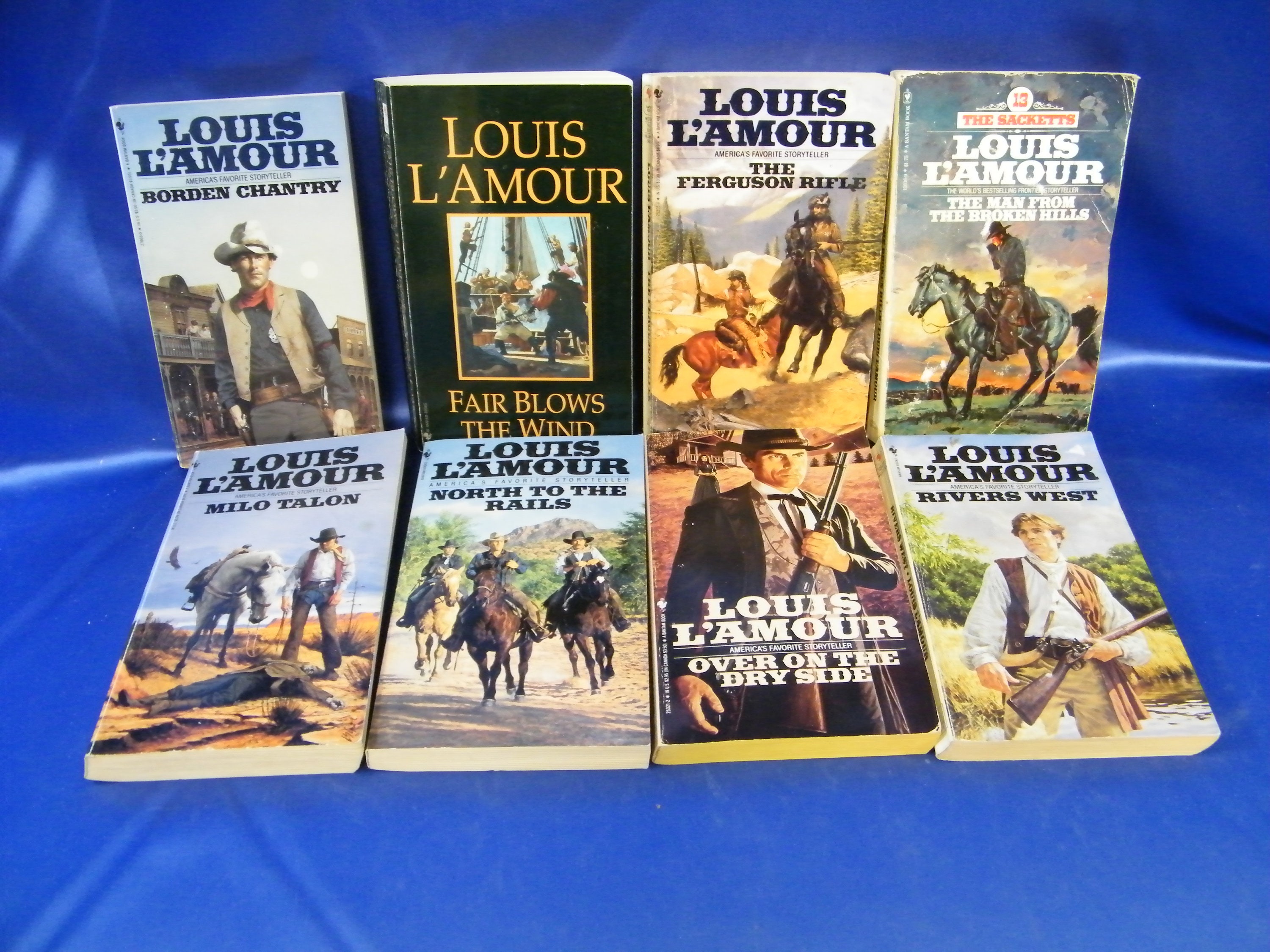 13 Louis L'Amour books (SEE DESCRIPTION) by Louis L'Amour