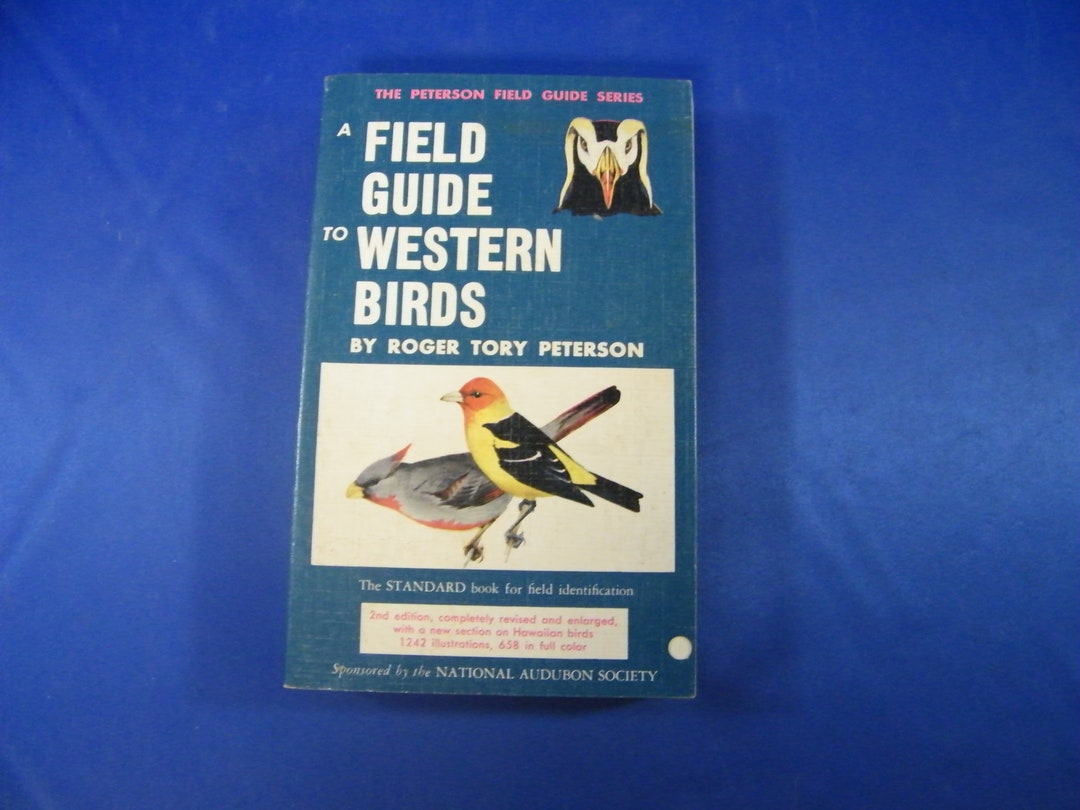 Bird Guide Field Guide to Western Birds by Roger Tory Etsy