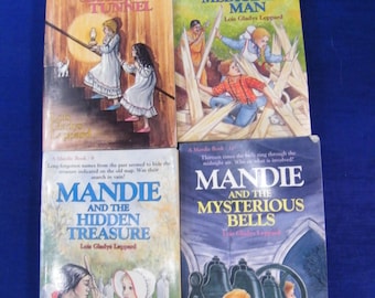1,6,9,10 Mandie Books -   40Books - by Lois Gladys Leppard - see photos and description
