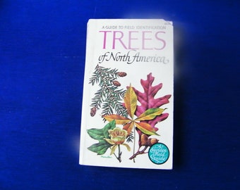 Field Guide to Trees of North America - Golden Field Guide Book - 1968 - see photos and description