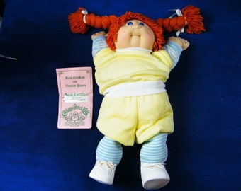 Vintage Cabbage Patch Doll with Birth Certificate - New - see photos and description