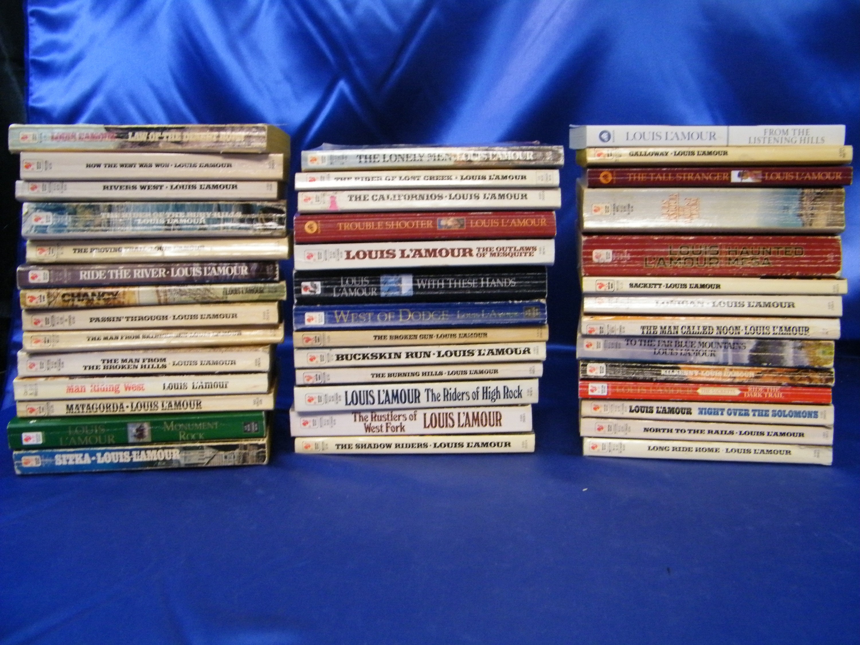 The Louis L'amour Collection - 128 Leather Vols. Of Westerns Auction