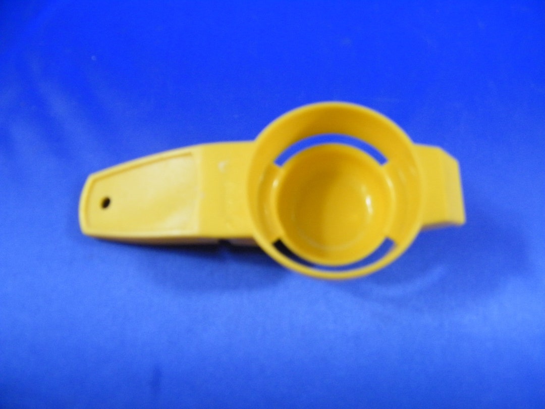Egg Separator Tupperware Yellow 779 Etsy