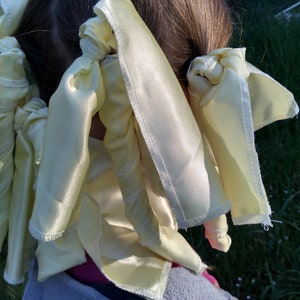 Satin Rag Curlers, Set of 6