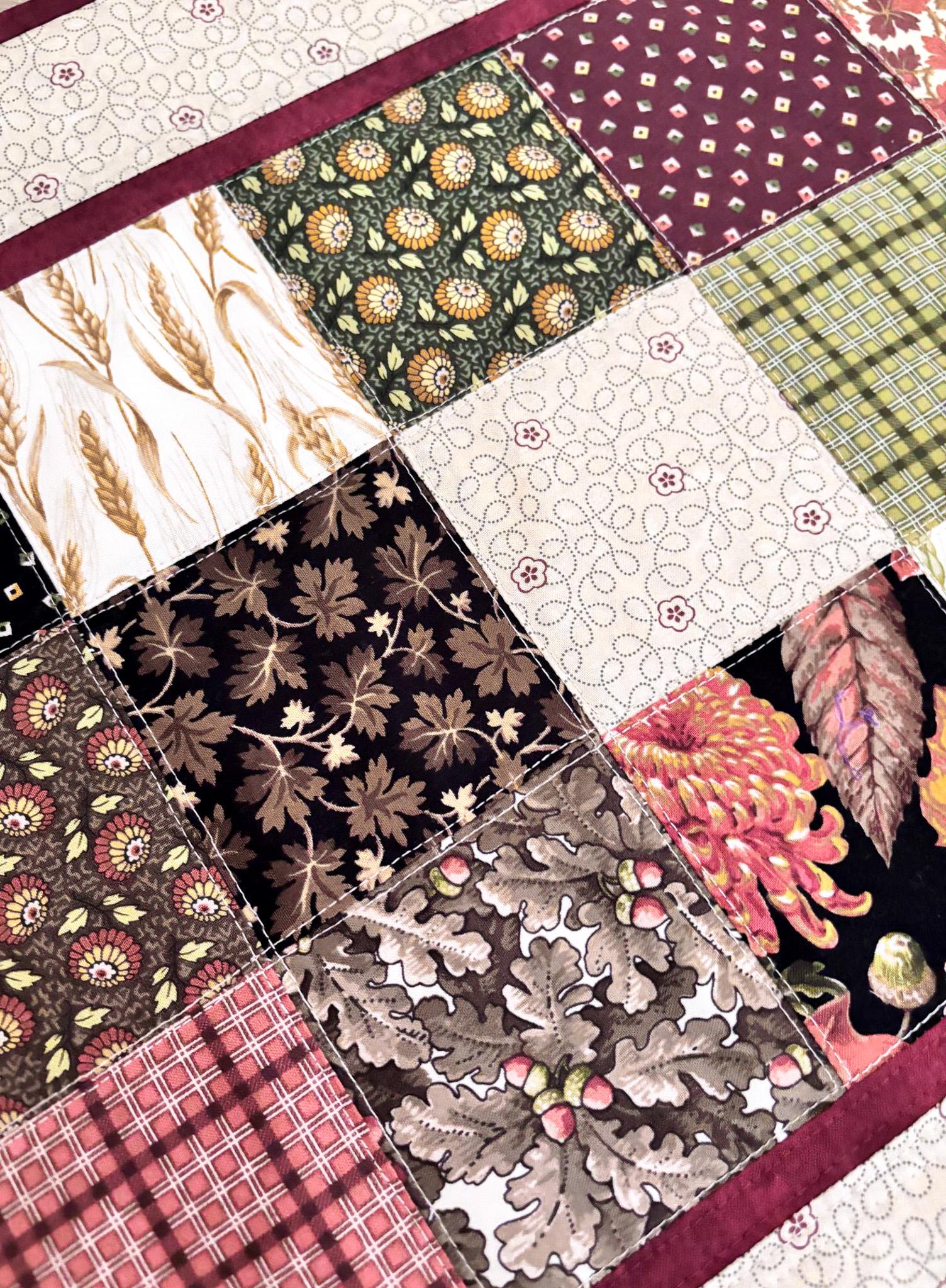 Handmade Quilted Fall Table Runner: Autumn Woods Decor 16.5" X 41" - Etsy
