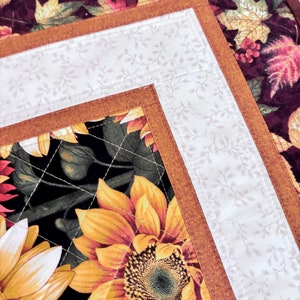 Autumn Gathering Quilted Table Topper NCU0NTV275 main image 0