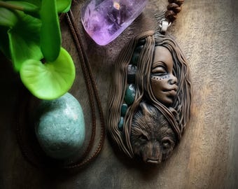 Bear Medicine Necklace by TRaewyn Jewelry