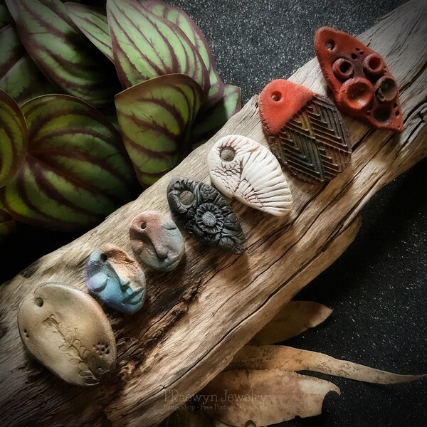 Air Dry Clay Charms Etsy