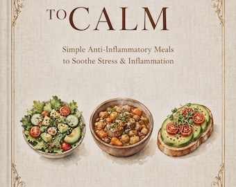 Libro de cocina antiinflamatoria "Cocina para calmar" / Comidas sencillas para el dolor crónico (PDF)