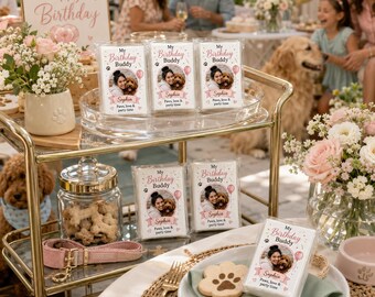 Celebrate The Pet Parent Life, Personalized Tissue Pack, Custom Dog Photo Birthday Gift