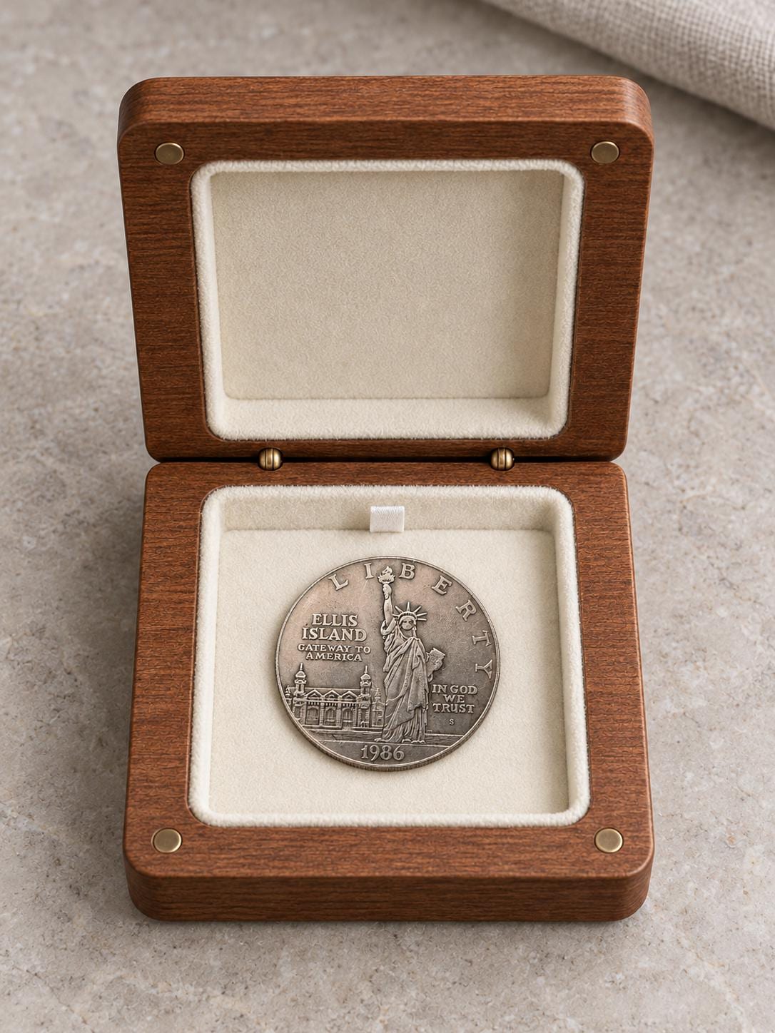 Ellis Island 1986 Liberty Coin - Etsy