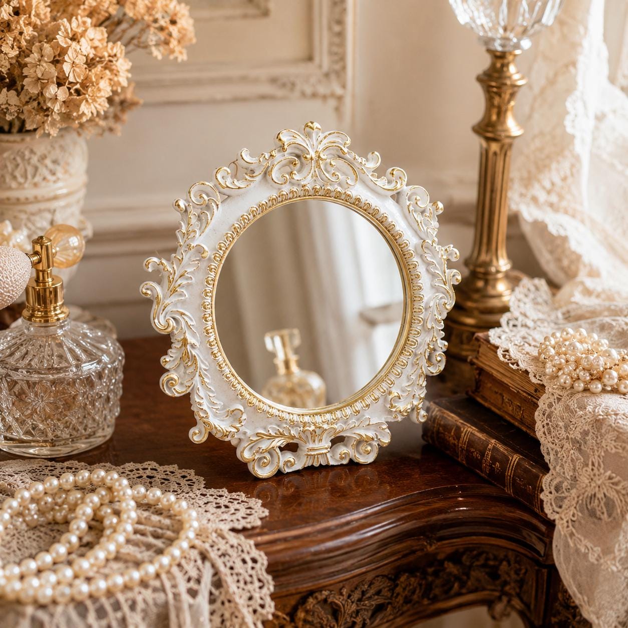 Antique French Mirror - Etsy