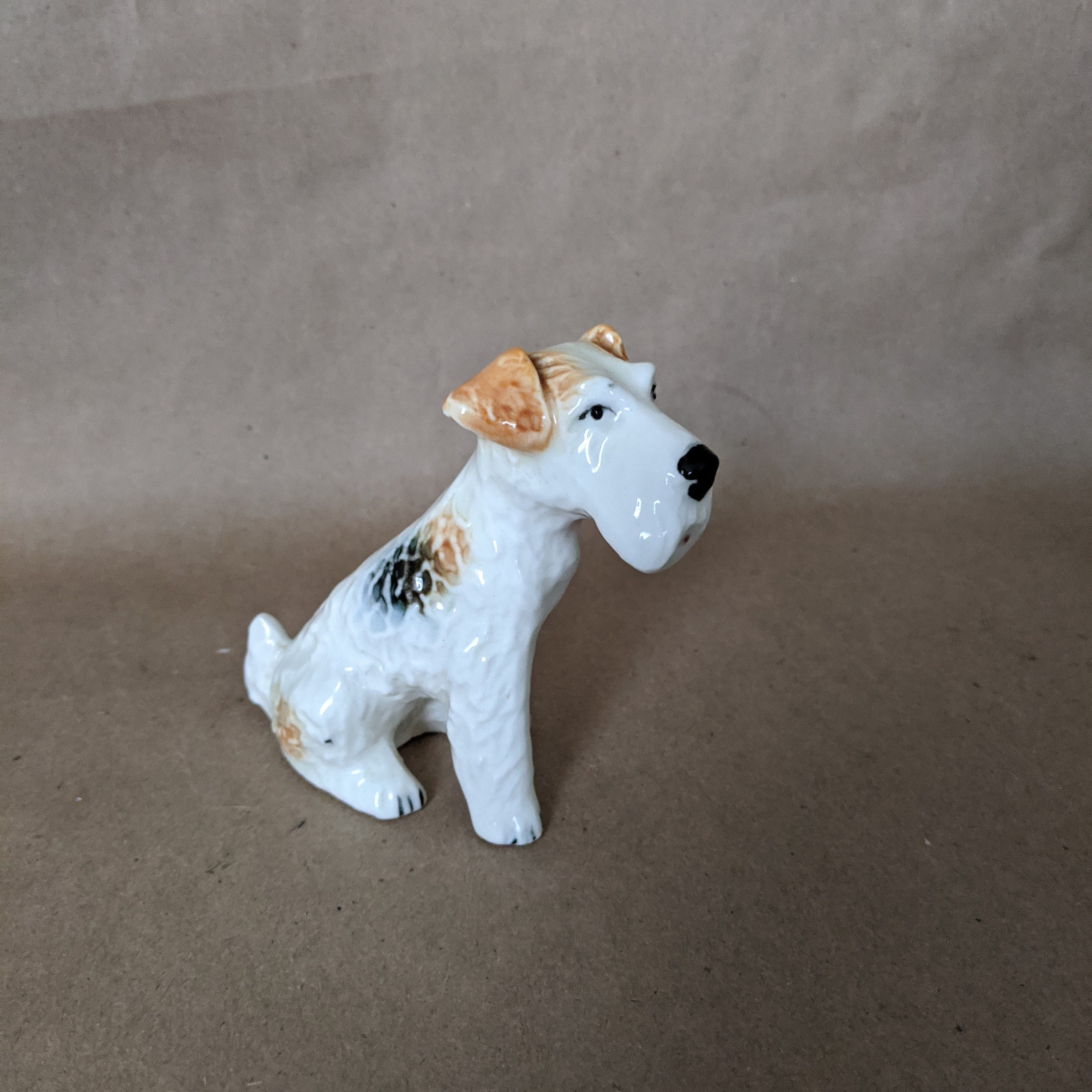 Ceramic Dog Figurines Made in Japan Etsy